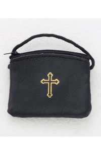 Small Size Gold Cross Leather Burse for Pyx Small Size Gold Cross Leather Burse for Pyx