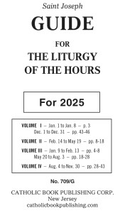 St. Joseph Guide for the Liturgy of the Hours Large Print 2025