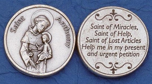 St. Anthony Pocket Token (Coin) 171-25-0009 St. Anthony Pocket Token (Coin) 171-25-0009