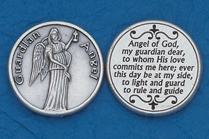 Guardian Angel Pocket Silver Token 171-25-0021