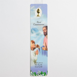 First Communion Laminated Bookmark