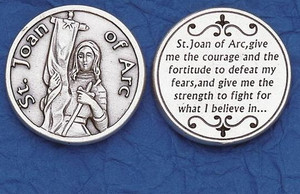 St Joan of Arc Pocket Token 171-25-0044