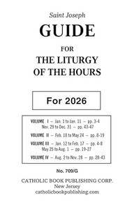 St. Joseph Guide for Liturgy of the Hours for 2026