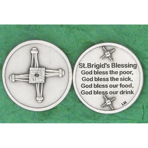 St. Brigid's Cross Irish Pocket Token 171-25-7210 St. Brigid's Cross Irish Pocket Token 171-25-7210