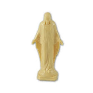 4 inch Our Lady Of Grace Tan Statue 4 inch Our Lady Of Grace Tan Statue