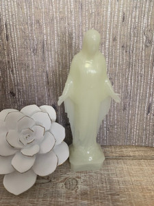 4 inch Our Lady of Grace Plastic Statue -Luminous 4 inch Our Lady of Grace Plastic Statue -Luminous