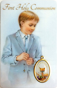 First Holy Communion Boy Holy Card 1870-FCB First Holy Communion Boy Holy Card 1870-FCB