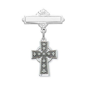 Sterling Silver Celtic Baby Pin 434LT