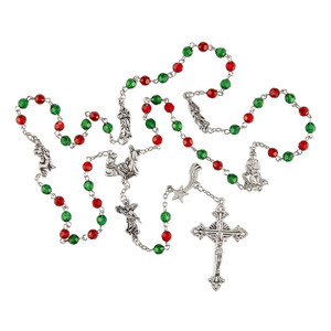 Christmas Nativity Rosary J5279 Christmas Nativity Rosary J5279