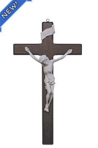 Birch Wood Crucifix 25.5" CL-189-B