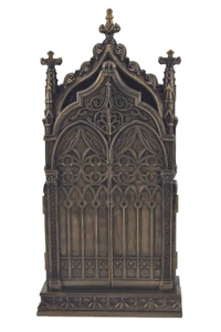Nativity Triptych in Cold Cast Bronze 8x9" SR-76727