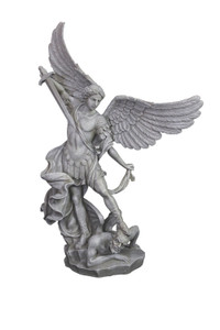 St. Michael Statue in Stone Finish 14.5" SR-71543-ST
