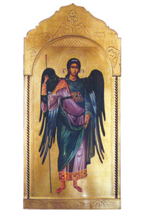 Archangel Michael Florentine Plaque 21x45" L-1101