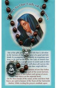 Chaplet of Our Lady of Sorrows -- 7 Dolors Rosary--Coronilla de Nuestra Senora De Los 7 Dolores Rosario Chaplet of Our Lady of Sorrows -- 7 Dolors Rosary--Coronilla de Nuestra Senora De Los 7 Dolores Rosario