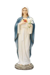Immaculate Heart of Mary Statue in Color 8" SR-77795-C