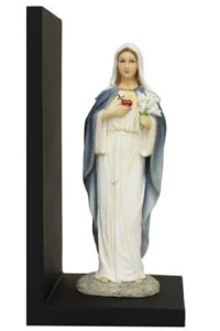 Immaculate Heart of Mary Bookend in Color 9" SR-77855-C