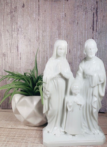 8 inch Holy Family White 2377W-R 8 inch Holy Family White 2377W-R