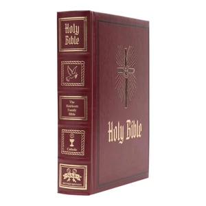 Fireside Catholic Family Heirloom Edition Bible NABRE (Burgundy)