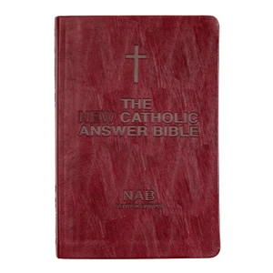 Fireside New Catholic Answer Bible Librosario Large Print NABRE (Burgundy)