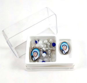 Mother Teresa Pearl Bead Rosary Mother Teresa Pearl Bead Rosary
