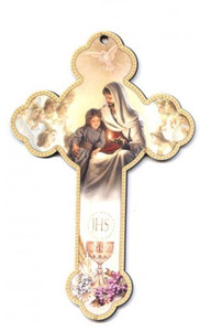 Received The Blessed Eucharist For The First Time Cross