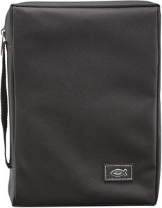 Small Black Bible Cover BBS474 Small Black Bible Cover BBS474