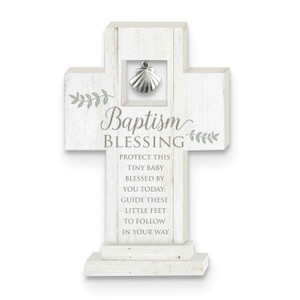 Baptism Blessing Standing Cross N2289 Baptism Blessing Standing Cross N2289