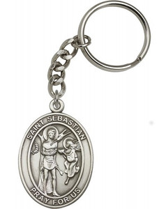 Saint Sebastian Keychain 6800SRCS