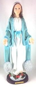 Our Lady of Grace, Miraculous Medal Statue 6468-21 Our Lady of Grace, Miraculous Medal Statue 6468-21