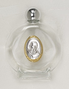 Large Padre Pio Holy Water Bottle 166-60-2255