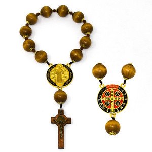 Saint Benedict Door Rosary 108-16-5003 Saint Benedict Door Rosary 108-16-5003