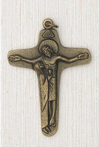 Brass Sorrowful Mother Passion Crucifix 171-11-9427 Brass Sorrowful Mother Passion Crucifix 171-11-9427