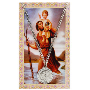 (PSD600ch) ST. CHRISTOPHER PRAYER CARD SET (PSD600ch) ST. CHRISTOPHER PRAYER CARD SET
