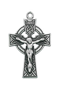 Sterling Silver Celtic Crucifix L9030 Sterling Silver Celtic Crucifix L9030