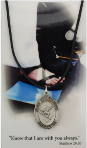 St Christopher BOYS SNOWBOARD Pendant PRAYER CARD SET PSD770SNB St Christopher BOYS SNOWBOARD Pendant PRAYER CARD SET PSD770SNB