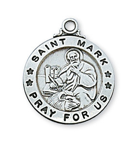 Sterling Silver St. Mark Pendant L600MR