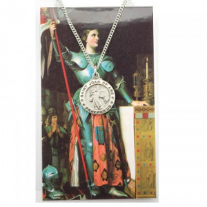 St. Joan of Arc Patron Saint Prayer Card PSD600JOA St. Joan of Arc Patron Saint Prayer Card PSD600JOA