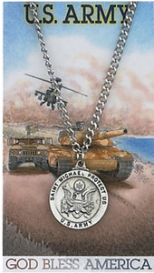 St. Michael Army Medal with Prayer Card PSD650AM St. Michael Army Medal with Prayer Card PSD650AM