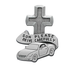 Son Please Drive Carefully Car Visor Clip VC-796 Son Please Drive Carefully Car Visor Clip VC-796