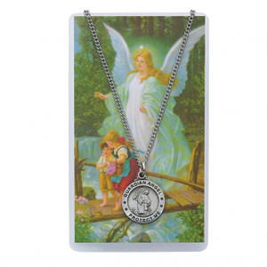 Guardian Angel Prayer Card Set PSD600GA Guardian Angel Prayer Card Set PSD600GA
