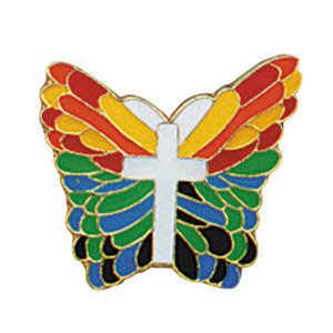De Colores Butterfly Lapel Pin 14544