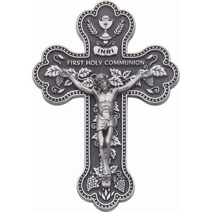 First Holy Communion Crucifix Wall Cross PMC135 First Holy Communion Crucifix Wall Cross PMC135