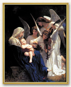 8x10 Heavenly Melodie Wall Plaque 8x10 Heavenly Melodie Wall Plaque