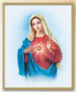 Immaculate Heart of Mary Wall Plaque 810-201 Immaculate Heart of Mary Wall Plaque 810-201