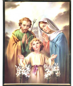 Holy Family with Jesus as a Child Wall Plaque Holy Family with Jesus as a Child Wall Plaque