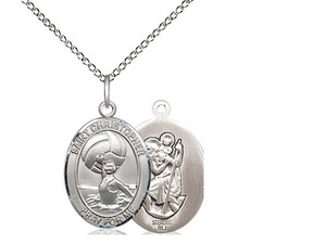 St Christopher Water Polo-Women,  Oval Patron Saint Series St Christopher Water Polo-Women,  Oval Patron Saint Series