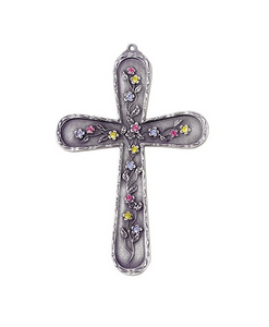 JC-9200-E Pewter Floral Cross JC-9200-E Pewter Floral Cross