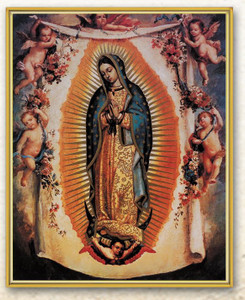 Our Lady of Guadalupe Wall Plaque 810-221 Our Lady of Guadalupe Wall Plaque 810-221