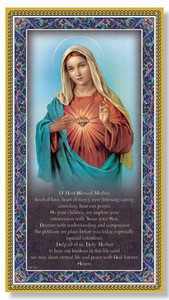 Immaculate Heart of Mary Plaque E59-201 Immaculate Heart of Mary Plaque E59-201