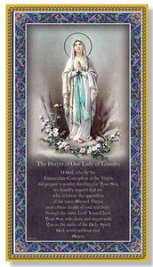Our Lady of Lourdes Wall Plaque E59-274